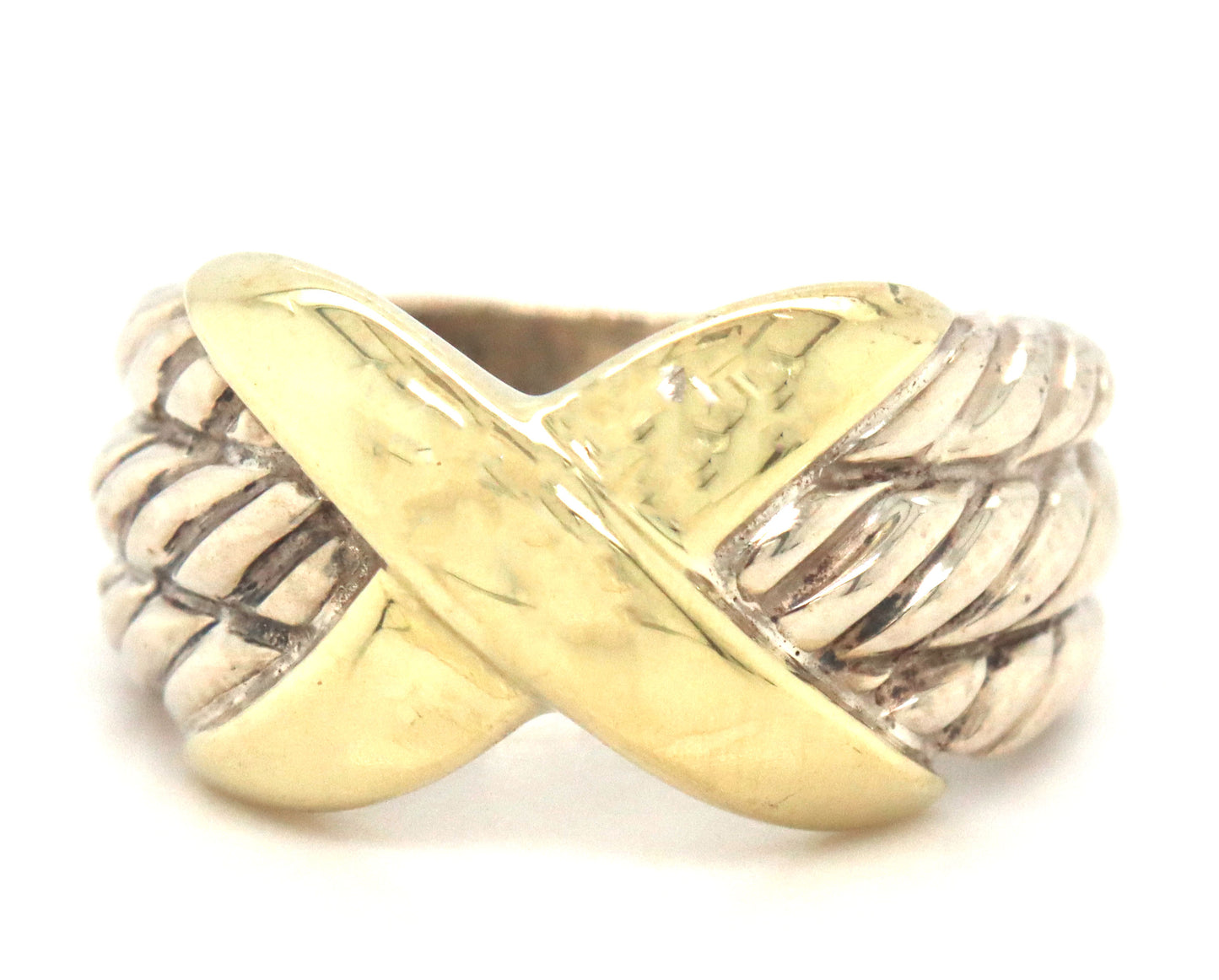 David Yurman cable 2 tone Cigar band