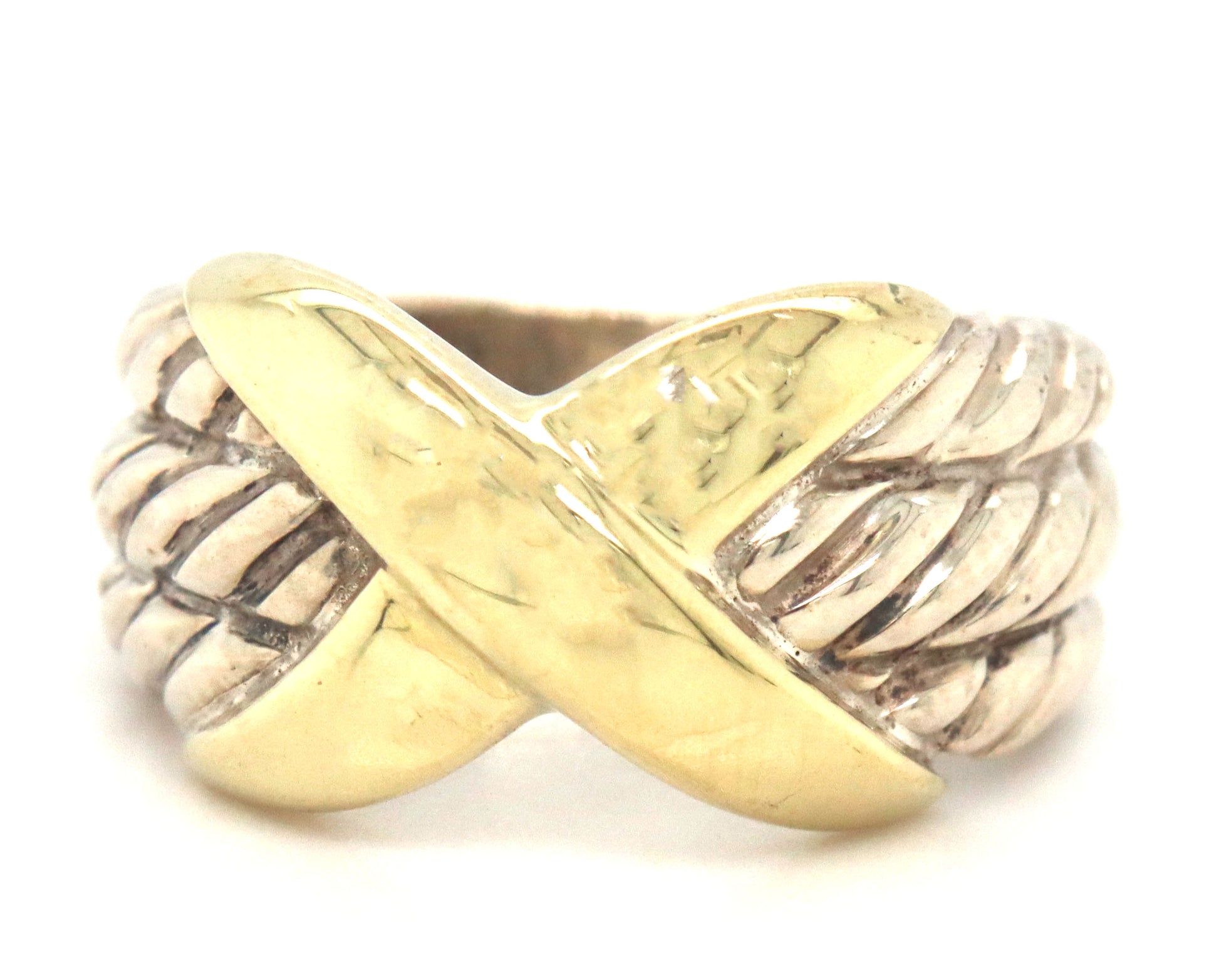 David Yurman cable 2 tone Cigar band
