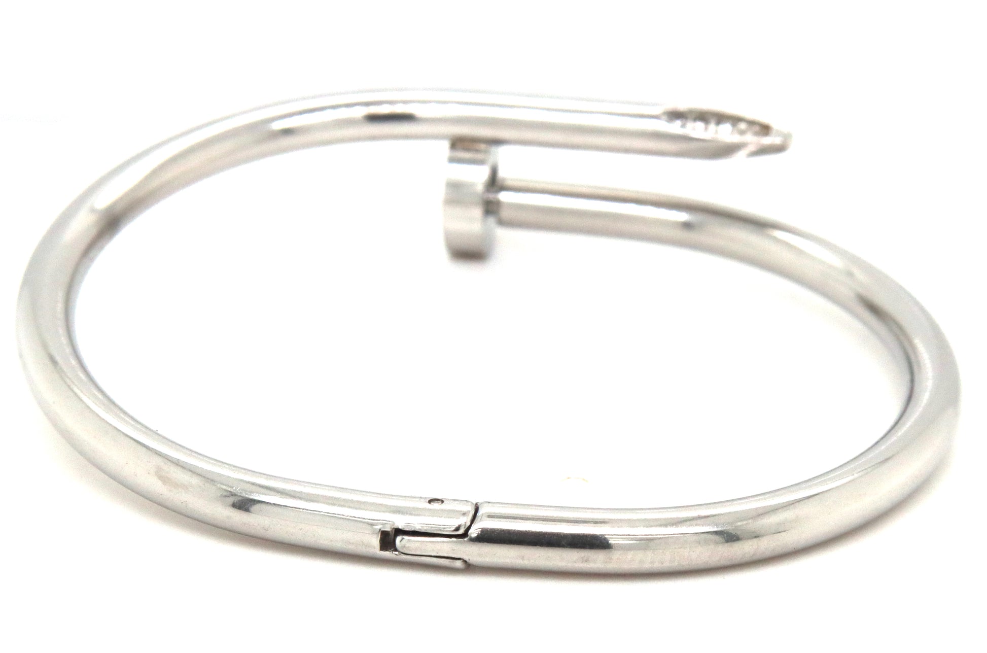 Stainless steel nail bangle