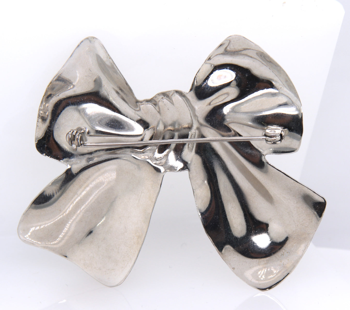 925 Sterling Silver Bow Pin Brooch