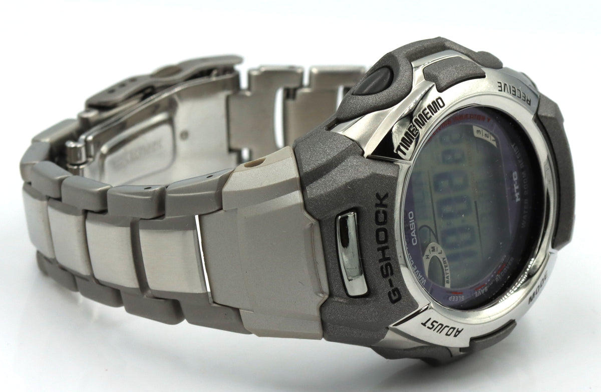 Casio Men's G shock stainless steel tough solar automatic digital watch