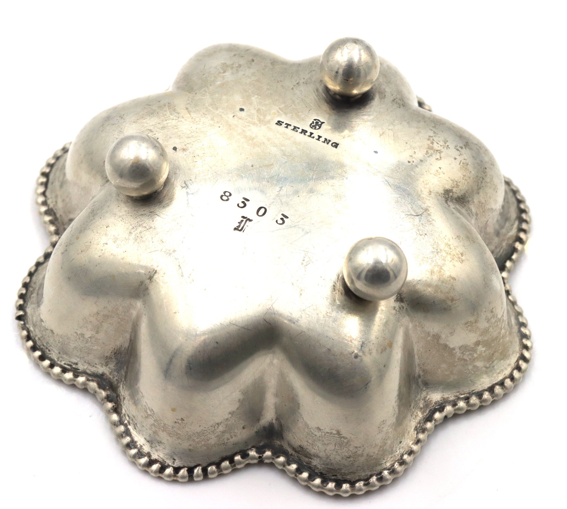 Vintage 925 sterling silver mini bowl