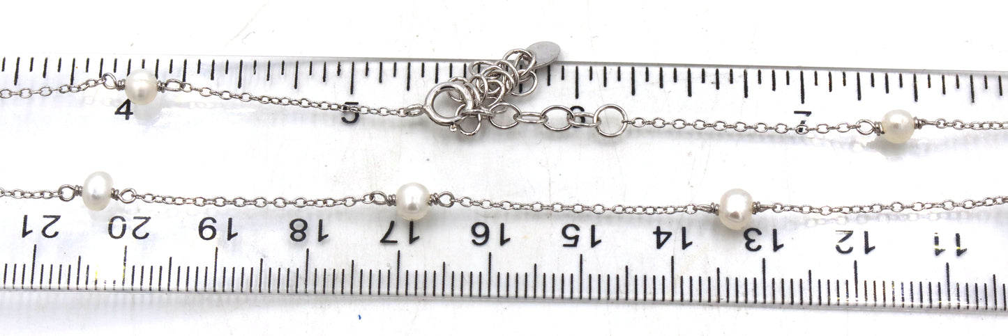 Group lot of 8 Vintage 925 sterling silver necklaces