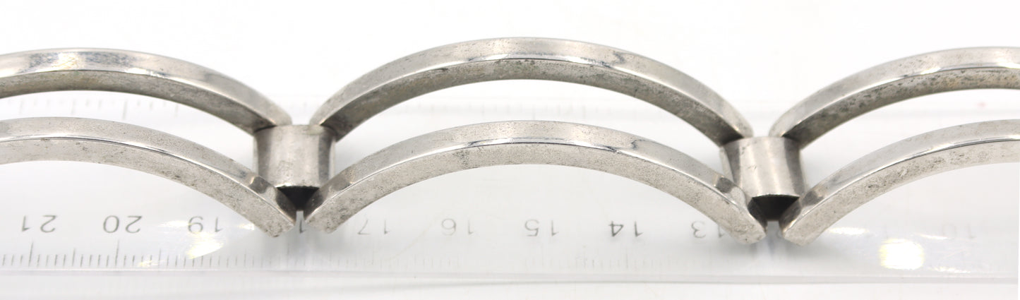 Group lot of 5 Vintage 925 sterling silver bracelets