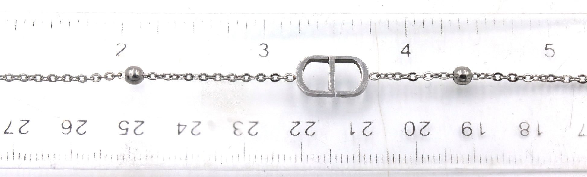 Stainless steel adjustable bracelet