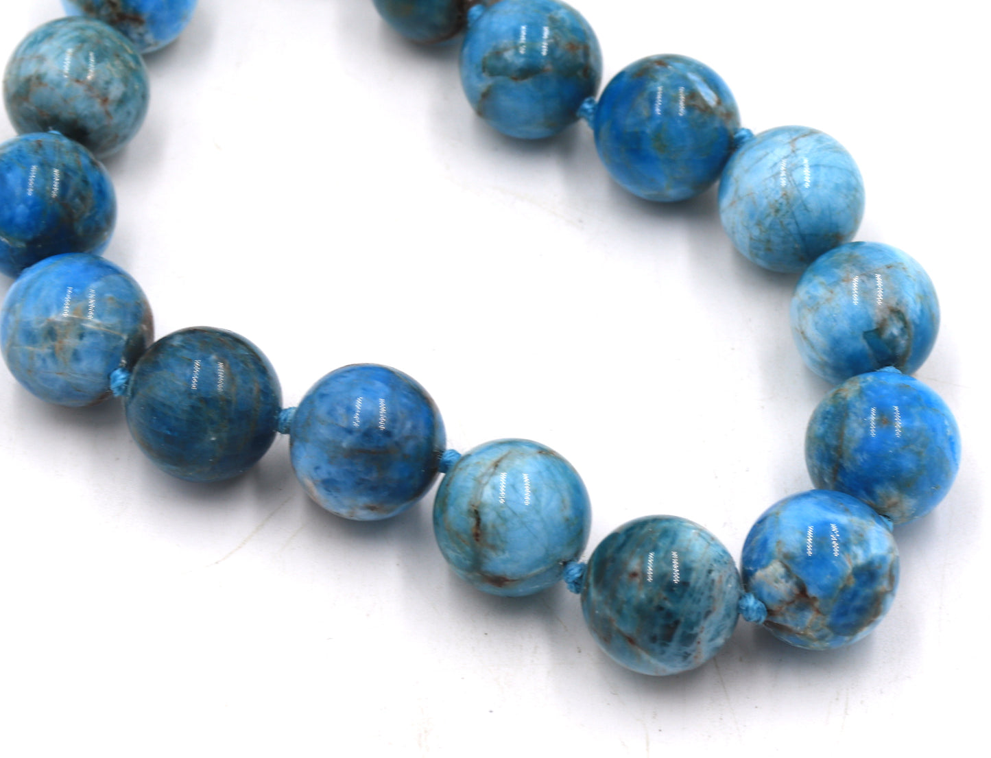 Chunky gemstone beads necklace