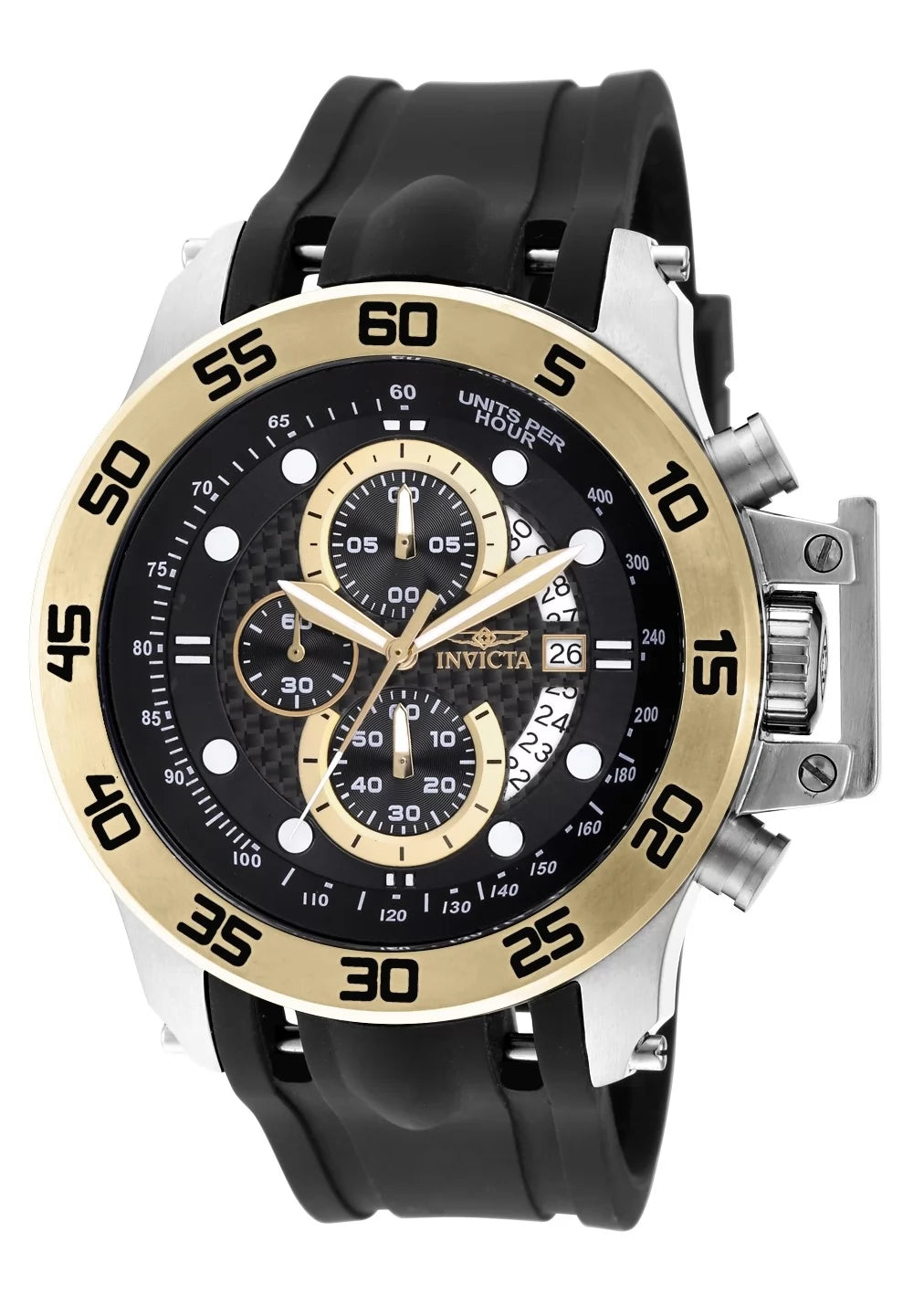Invicta Men's I-Force Quartz Multifunction Black Dial Watch