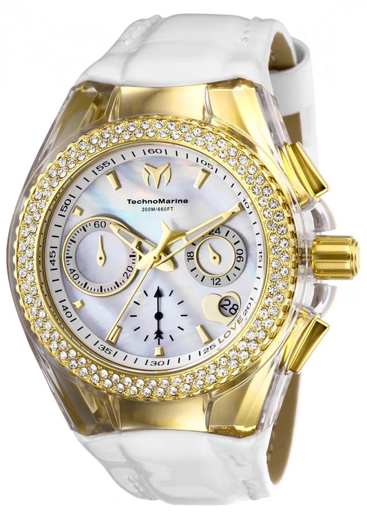 Technomarine Women's Cruise Valentine Quartz White Dial Watch