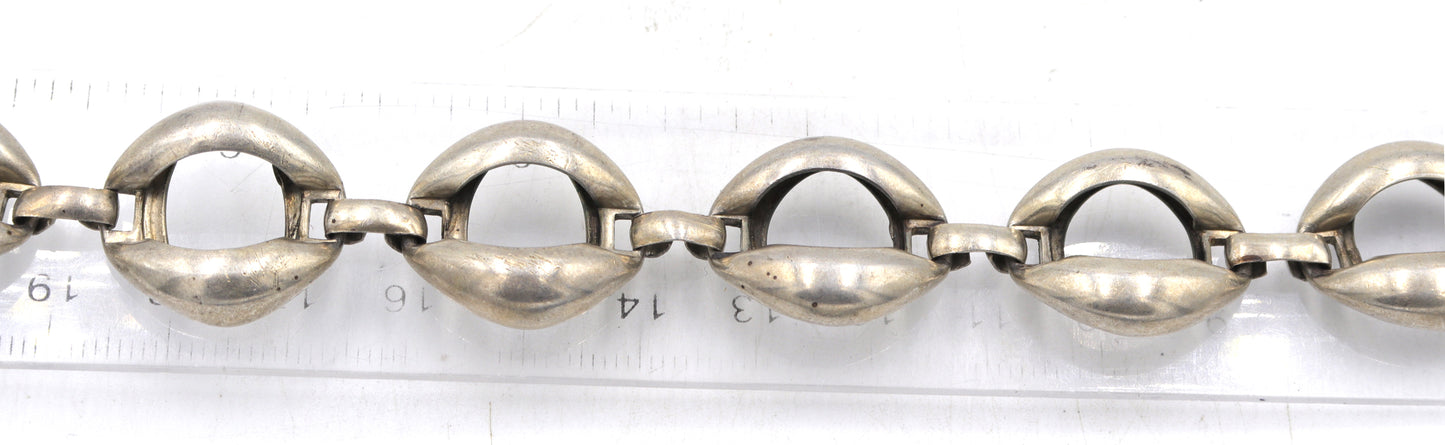 Group lot of 4 Vintage 925 sterling silver bracelets