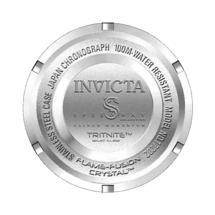 Invicta Men's Speedway Quartz Chronograph Black Dial Watch