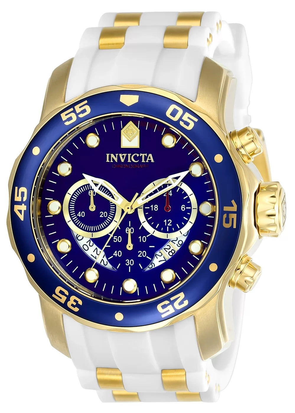 Invicta Women's Pro Diver Quartz Chronograph Blue Dial Watch