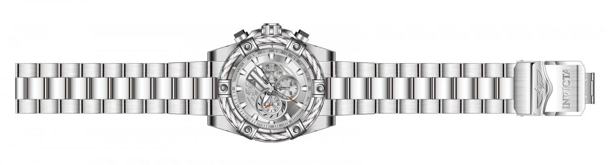 Invicta Men's Bolt Quartz Chronograph Silver Dial Watch