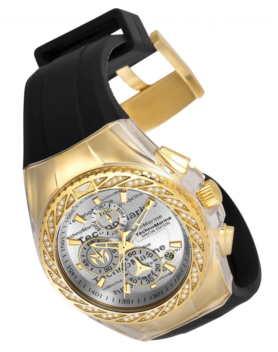 Technomarine Men's Cruise Glitz Quartz Silver Dial Watch