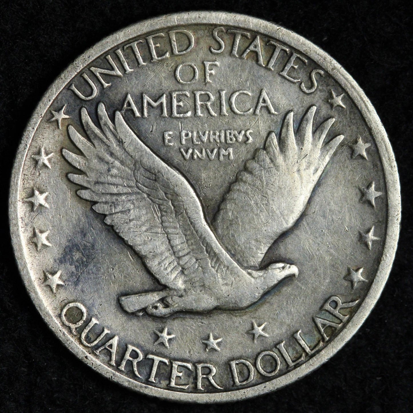 1919 Standing Liberty Quarter Type 2 Better Early Silver Quarter Fine - Very Fine Details