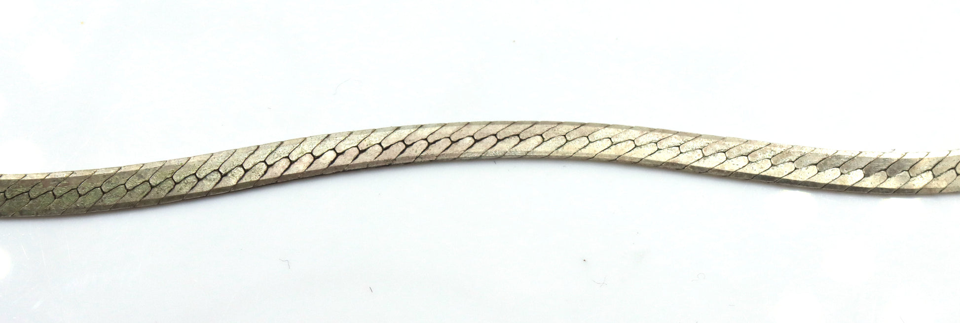 Lot of 3 Italian Vintage 925 sterling silver Herringbone chains