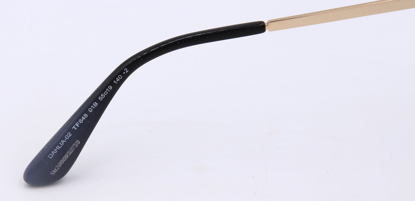 Tom Ford Cat Eye Metal and Acetate Sunglasses