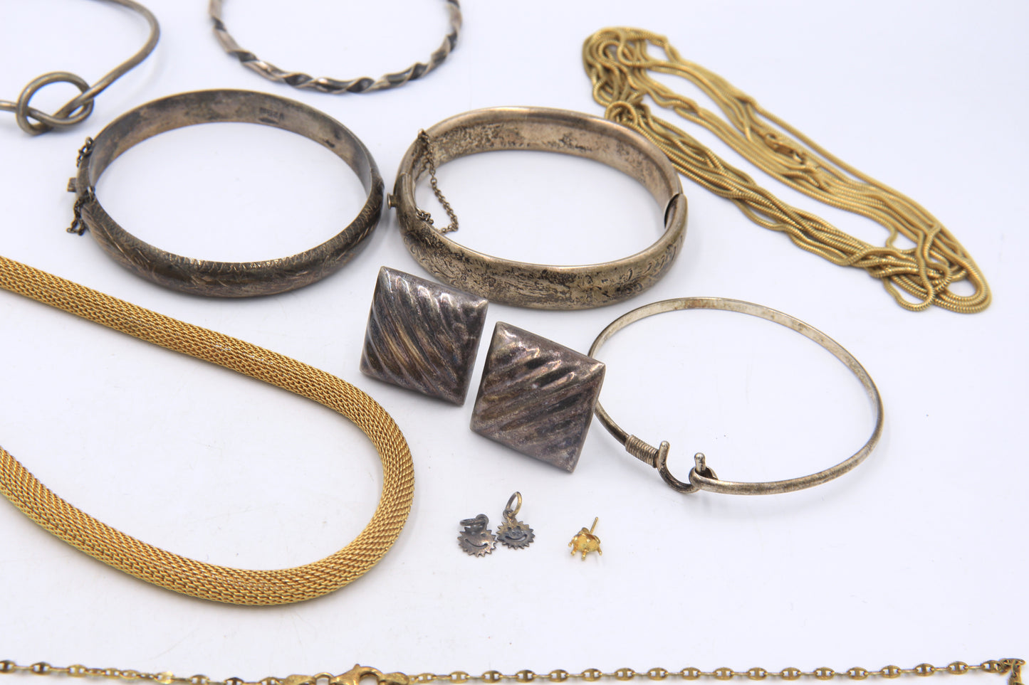 Group Lot of Silver and Custom Jewelry