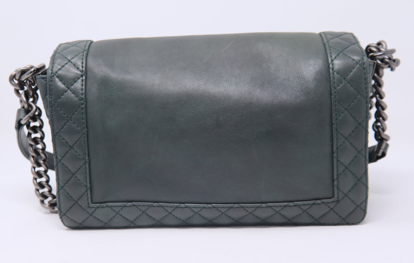 Chanel Boy Medium Reverso Calfskin Leather Shoulder Bag