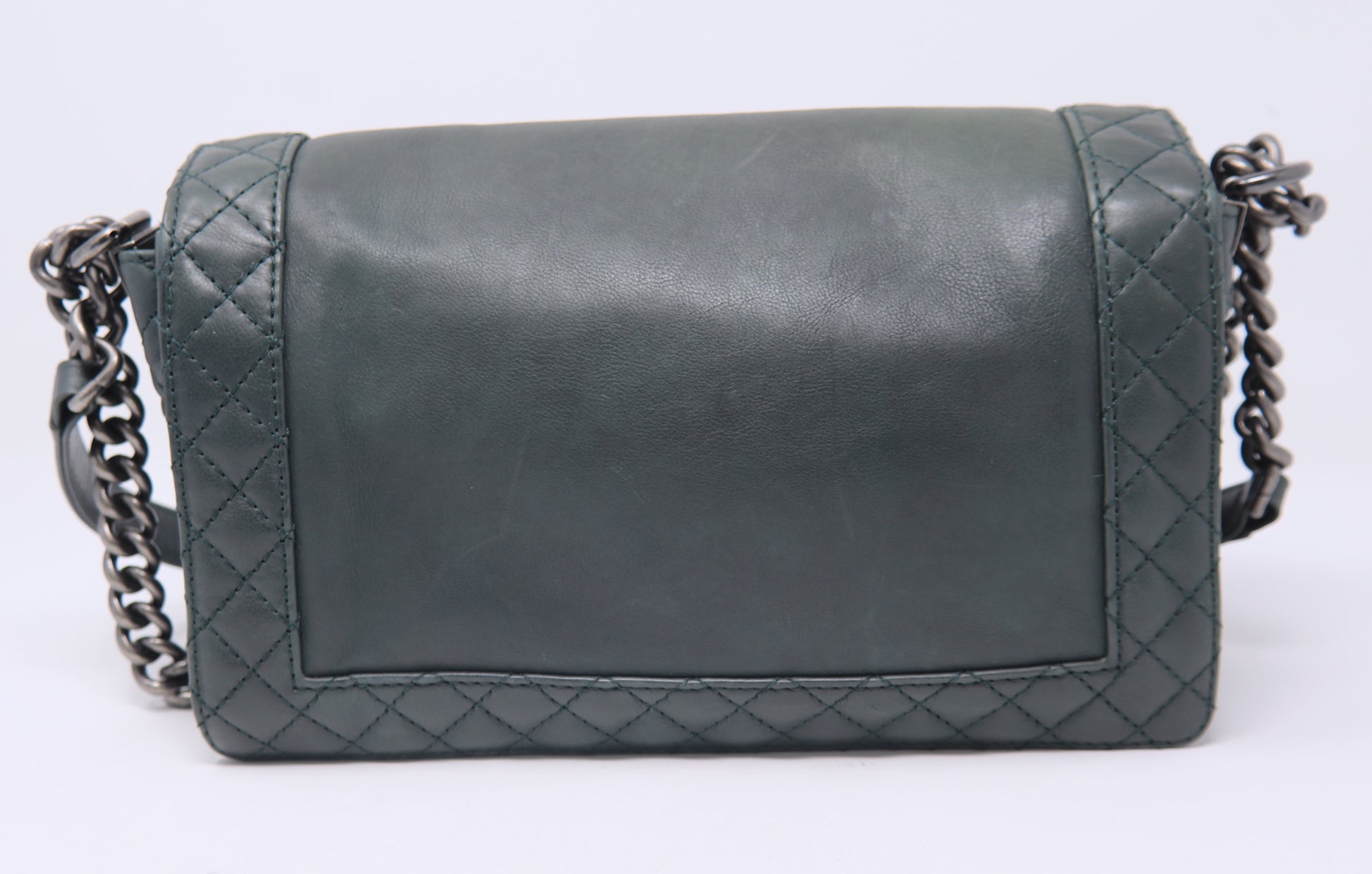 Chanel Boy Medium Reverso Calfskin Leather Shoulder Bag