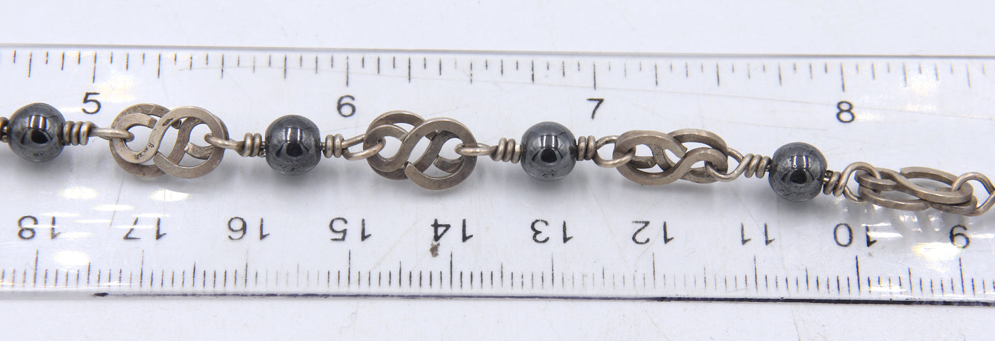 Lot of vintage 925 sterling silver bracelets