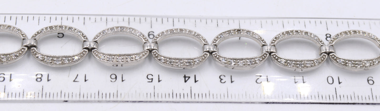 Lot of3 vintage 925 sterling silver bracelets