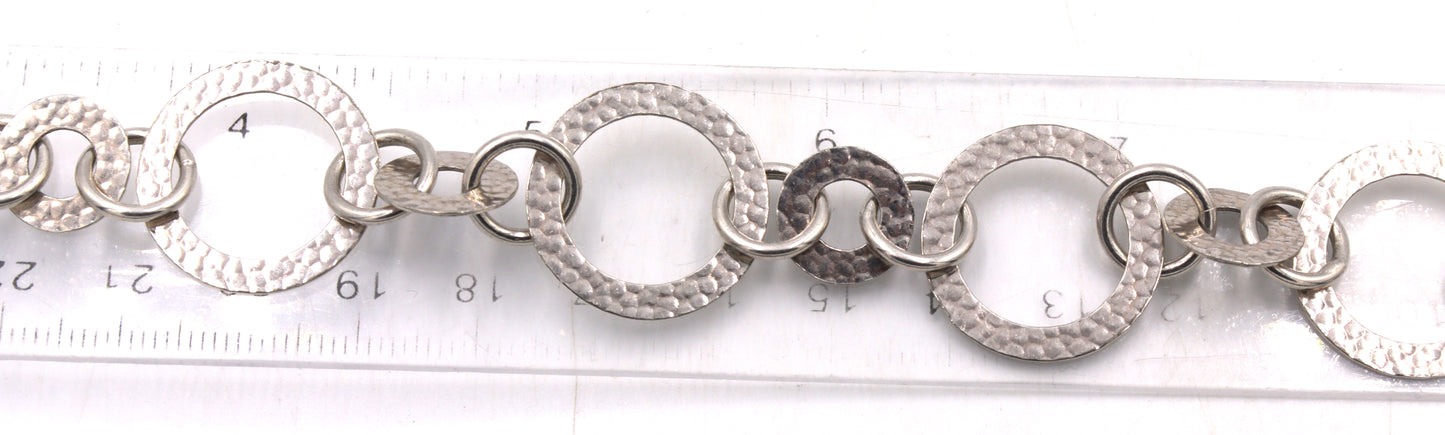 Group lot of 5 Vintage 925 sterling silver bracelets