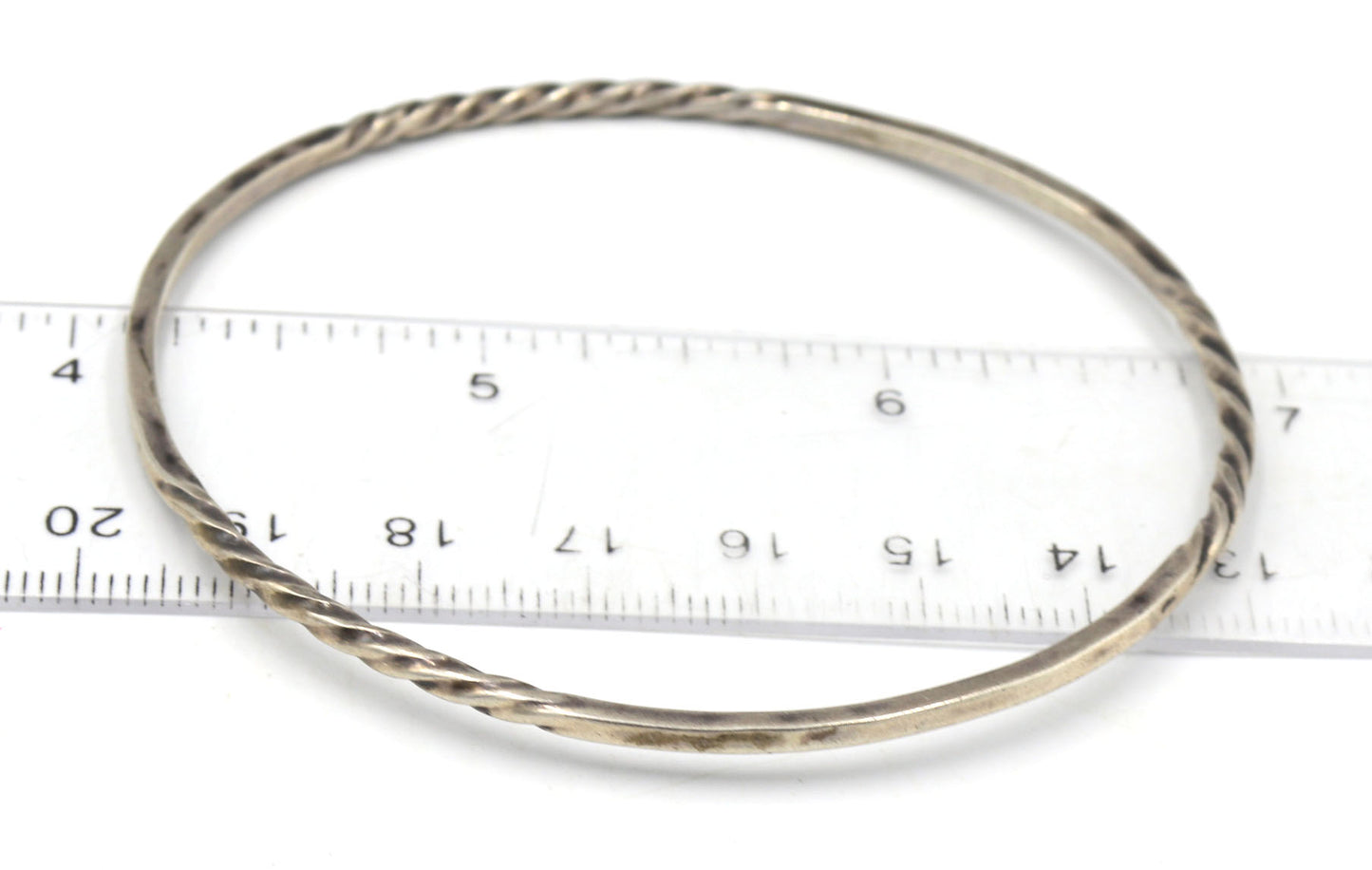 Group lot of Vintage 925 sterling silver bangles