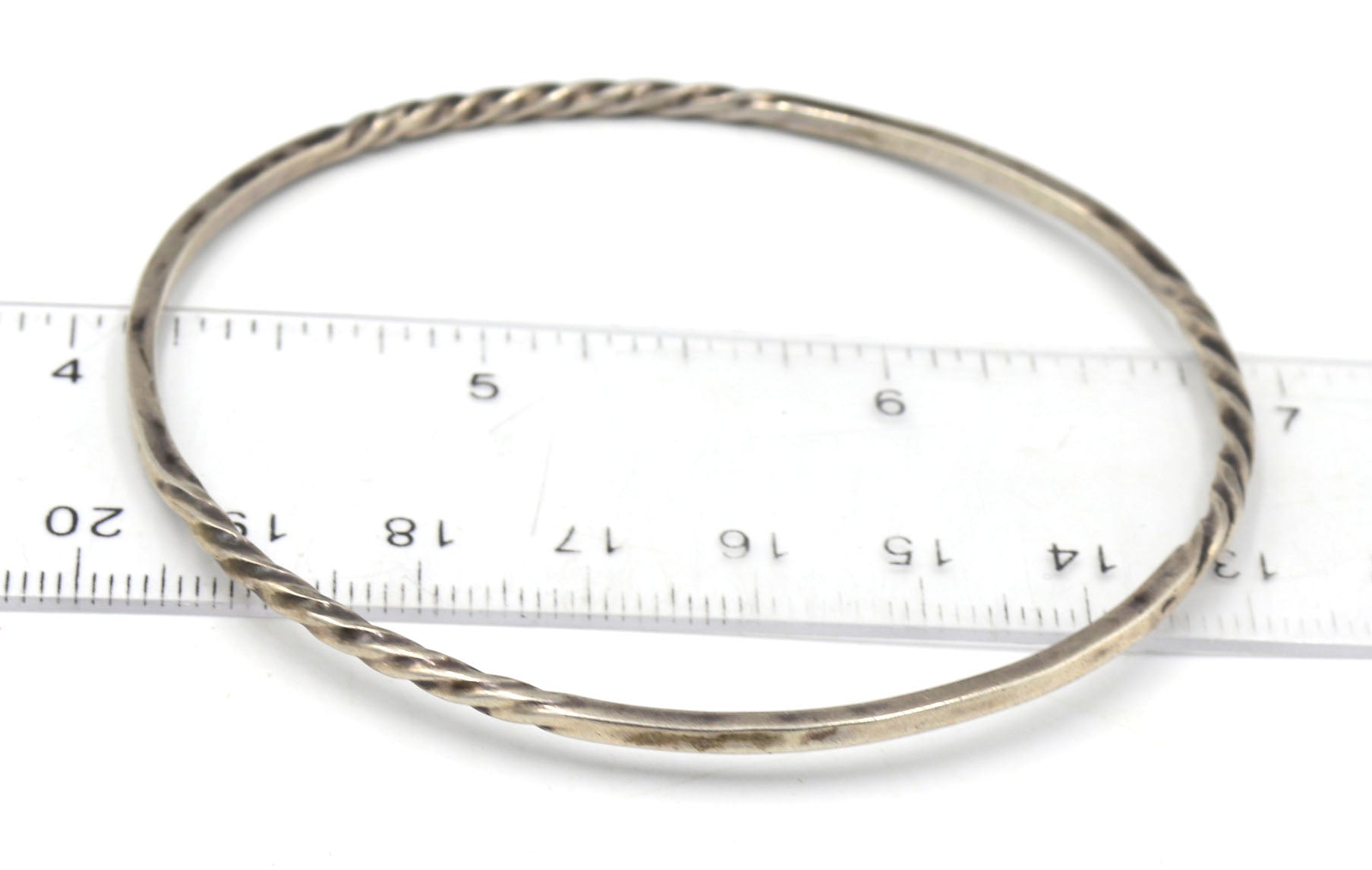 Group lot of Vintage 925 sterling silver bangles