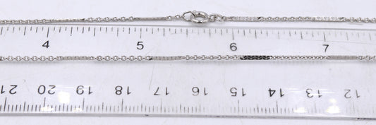 Group lot of vintage 925 sterling silver necklaces