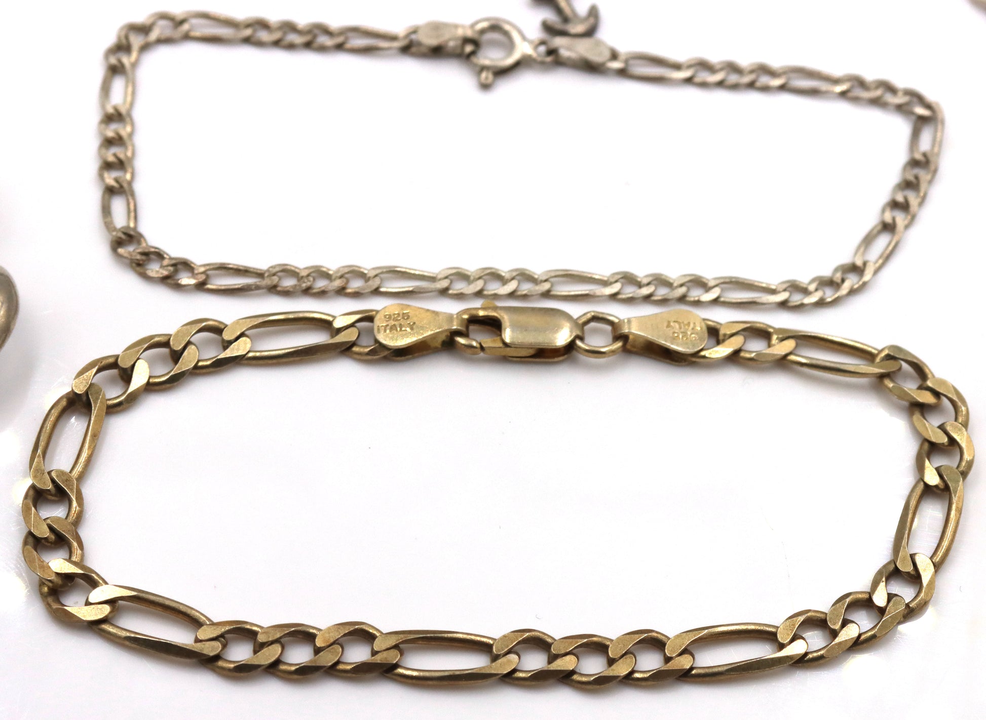 Group lot of 11 Vintage 925 sterling silver bracelets