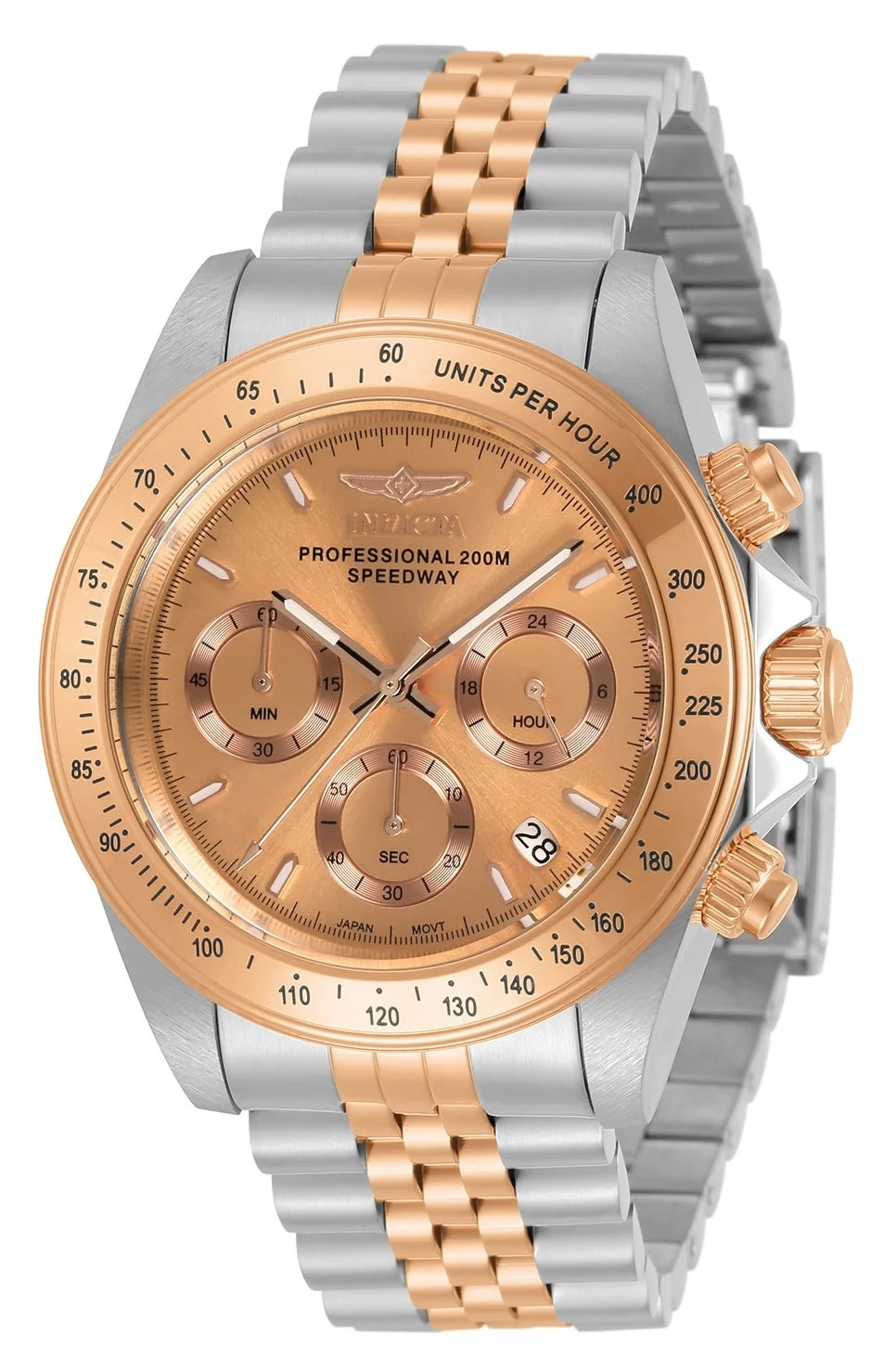 Invicta Men's Speedway Quartz Chronograph Copper Dial Watch