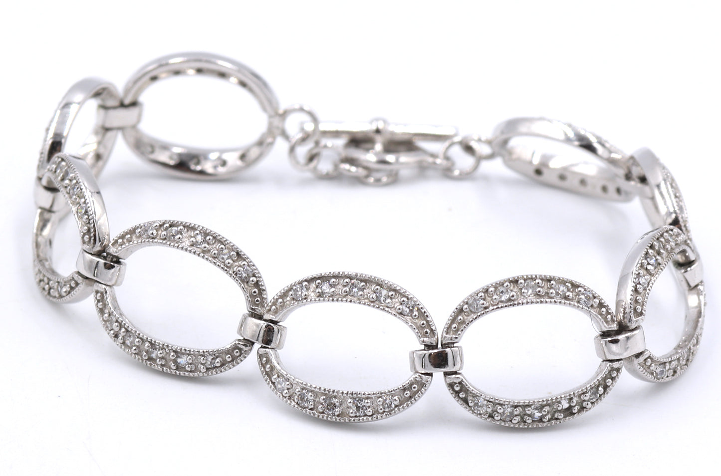 Lot of3 vintage 925 sterling silver bracelets