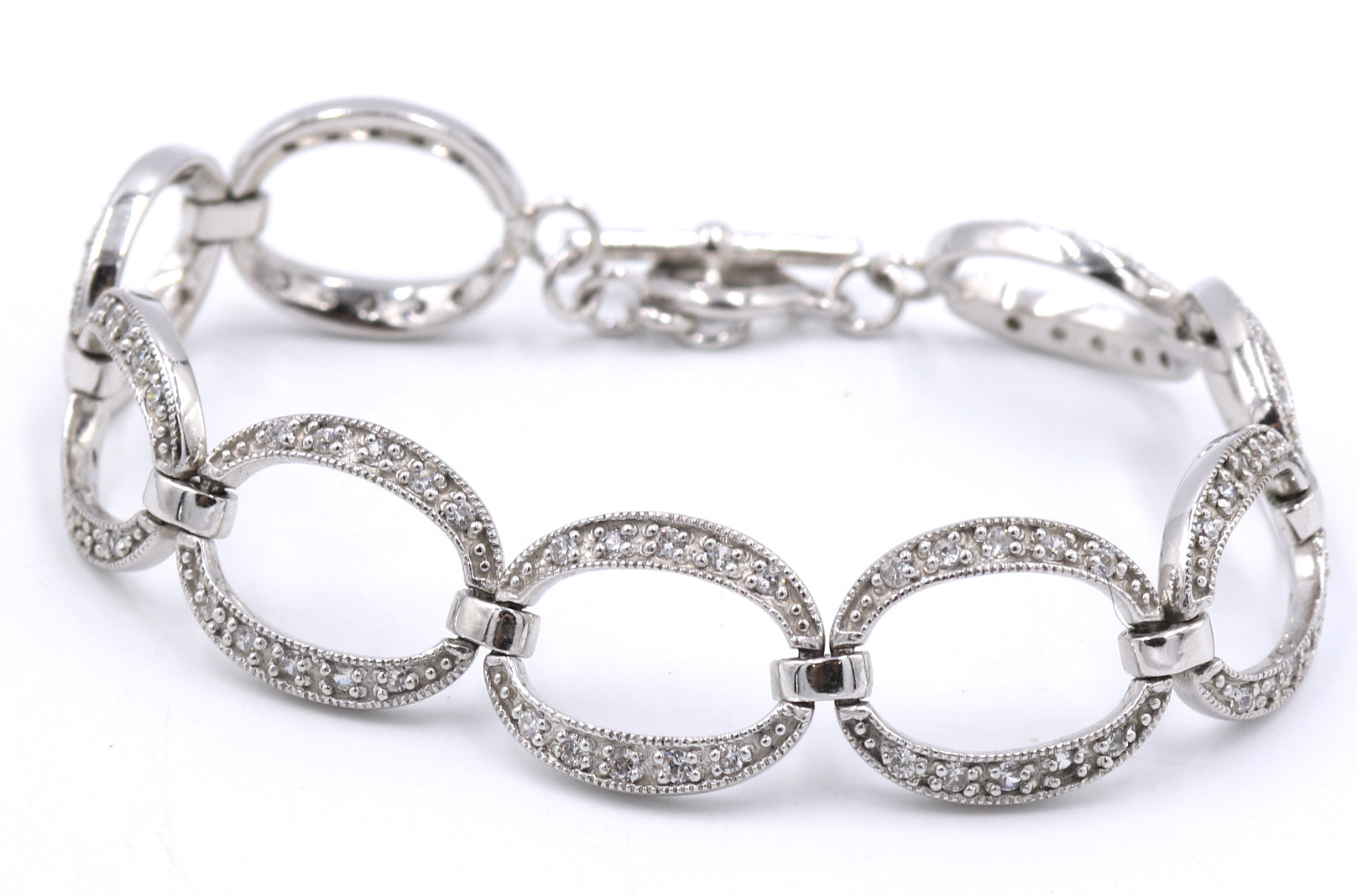 Lot of3 vintage 925 sterling silver bracelets