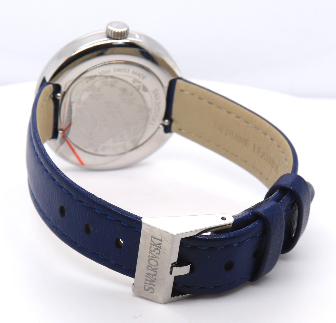 Swarovski Daytime Blue 34mm Quartz Watch