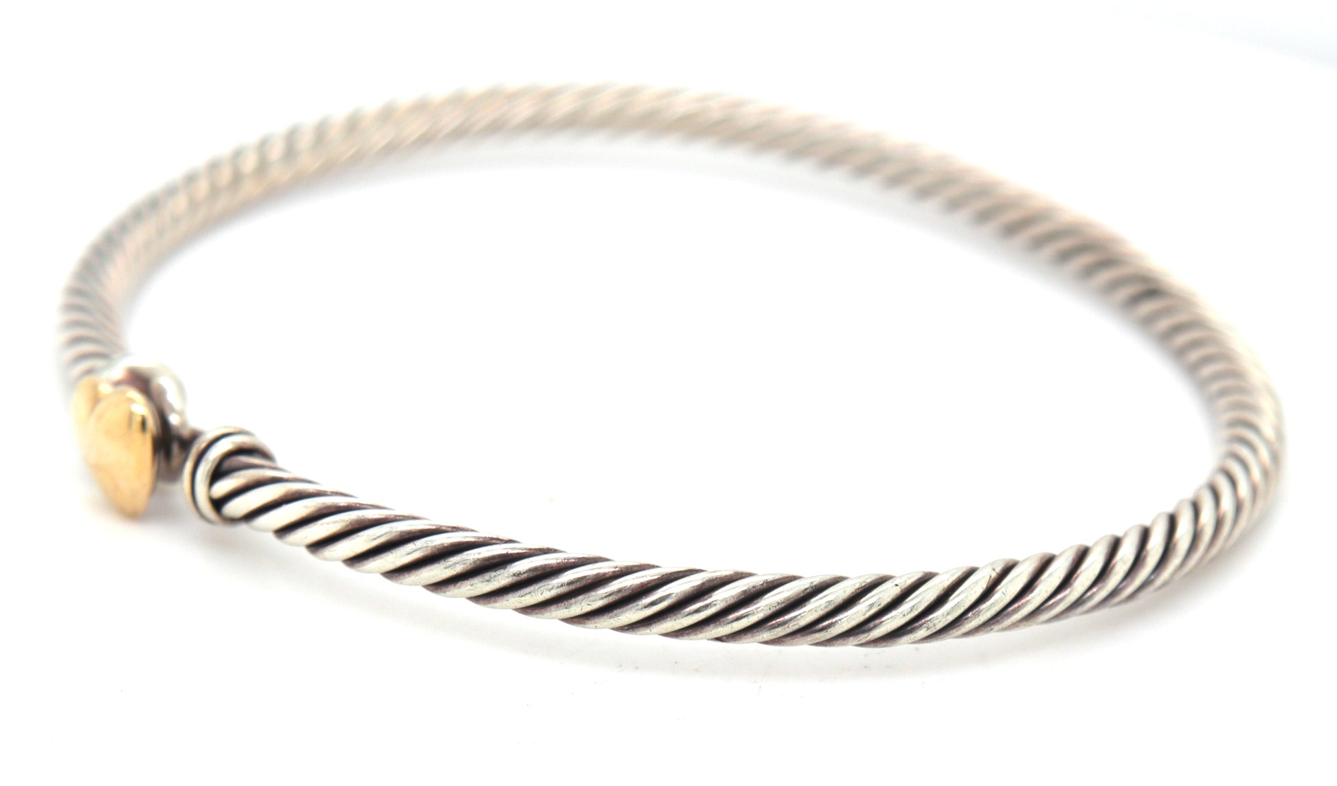 David Yurman cable collectibles heart bracelet 3mm