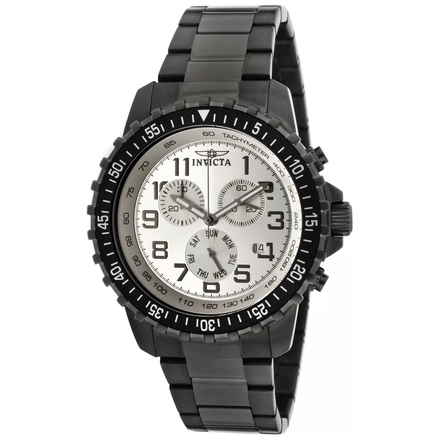 Invicta Men's Specialty Quartz Chronograph Silver Dial Watch