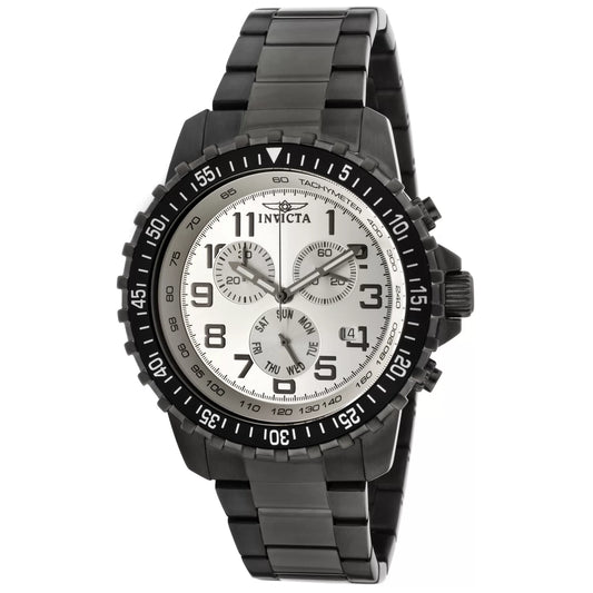 Invicta Men's Specialty Quartz Chronograph Silver Dial Watch