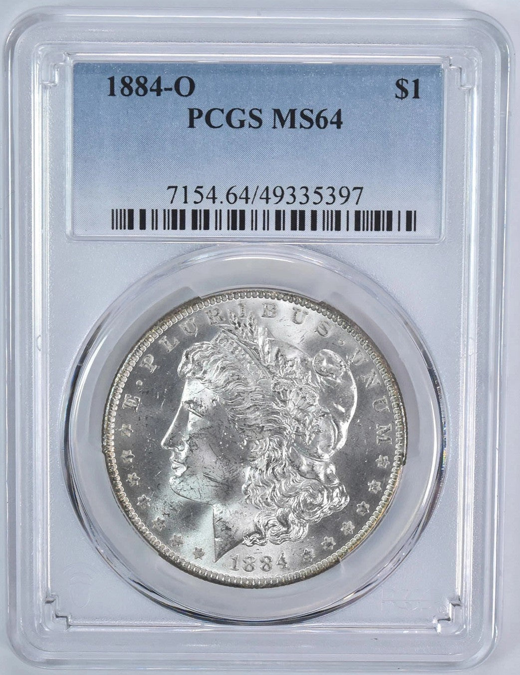 1884-O Morgan Silver Dollar PCGS MS64