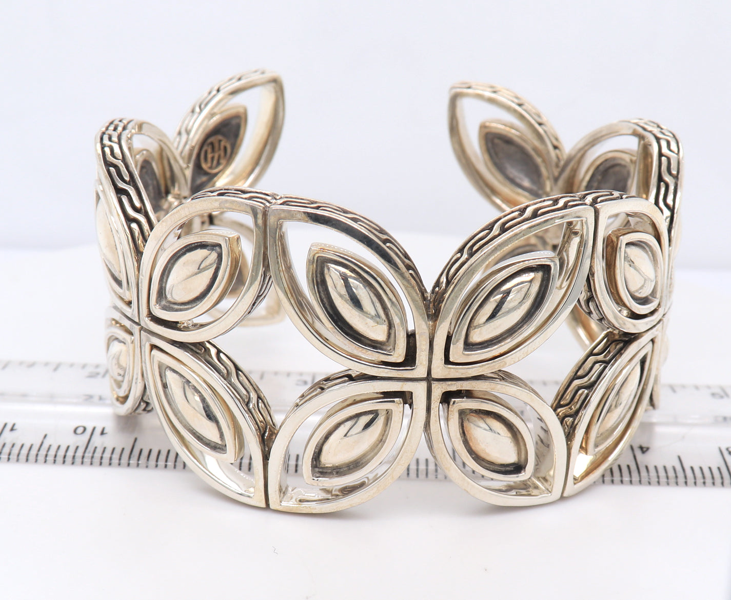 John Hardy Kawung Cuff Bangle in Sterling Silver