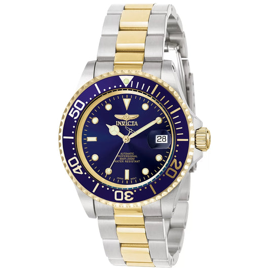 Invicta Men's Pro Diver Automatic 3 Hand Blue Dial Watch