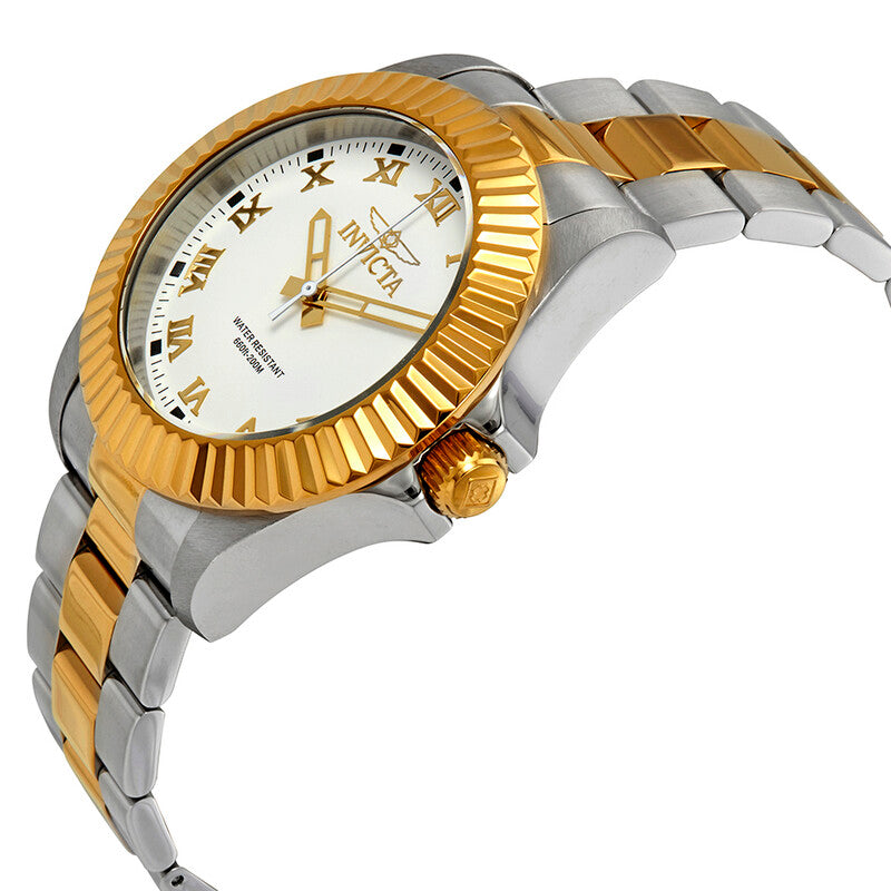 Invicta Pro Diver Two-Tone White Dial Men's Watch