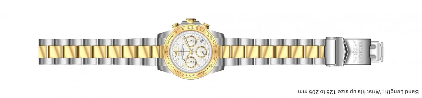 Invicta Men's Speedway Quartz Chronograph White Dial Watch