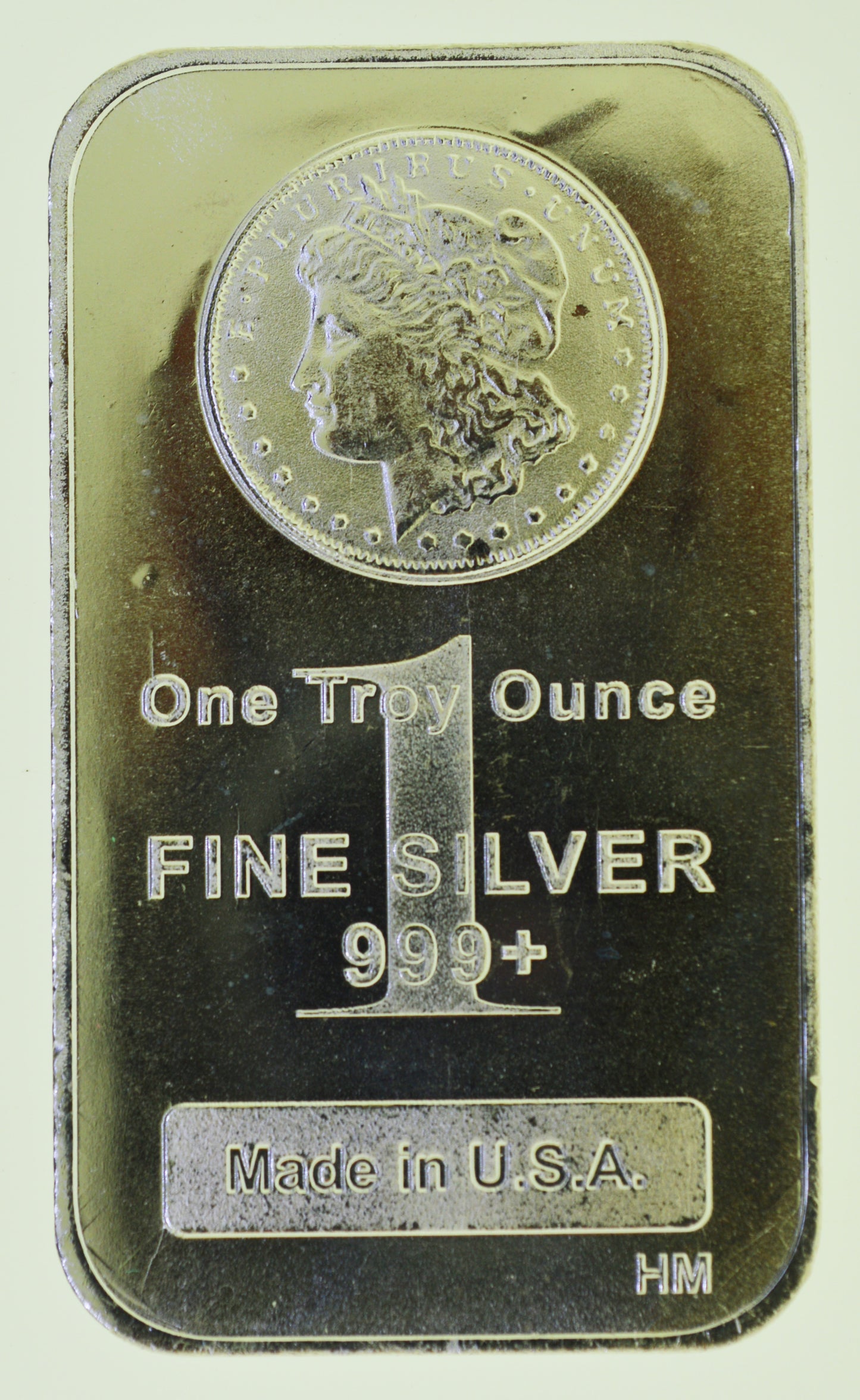 Morgan Silver Dollar Design – 1 oz .999 Fine Silver Bar