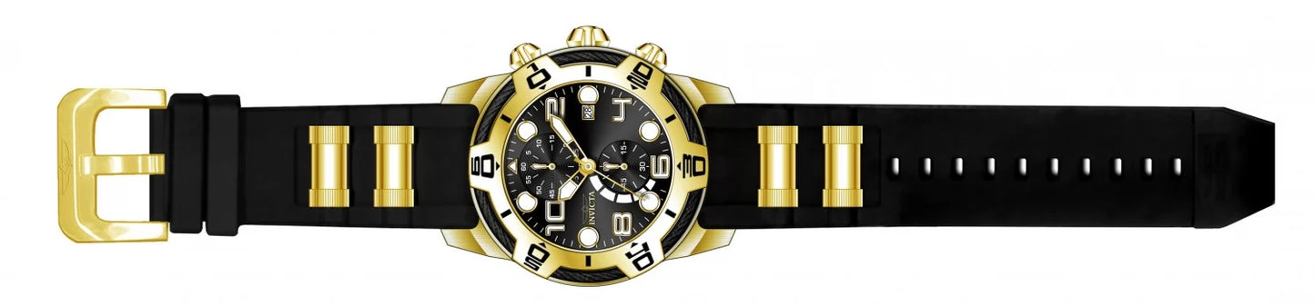 Invicta Men's Bolt Quartz Multifunction Black Dial Watch