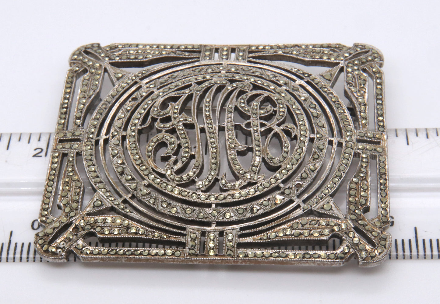 Vintage Sterling Silver 2 Brooches