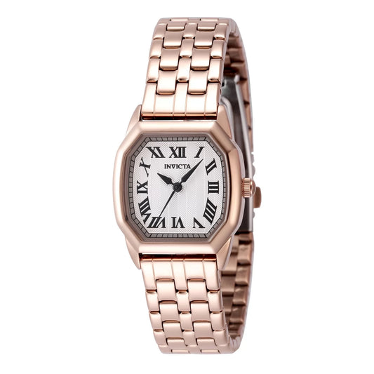 Invicta Women's Wildflower Quartz 3 Hand Silver Dial Watch
