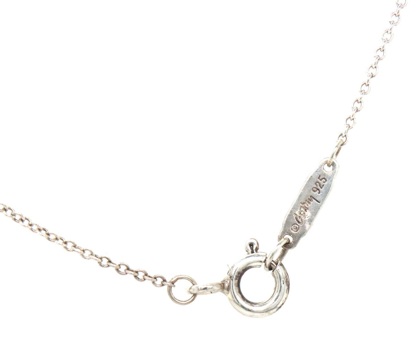 Tiffany & Co Frank Gehry fish circle pendant necklace