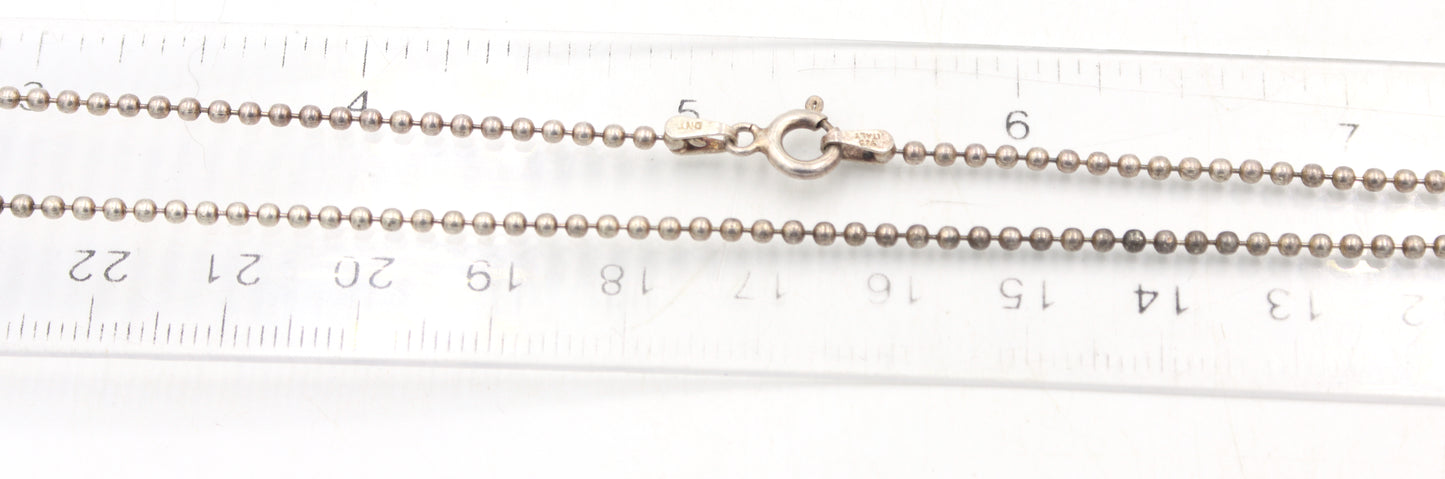 Group lot of 4 Vintage 925 sterling silver necklaces