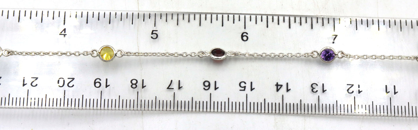 Vintage 925 sterling silver group lot of 9 bracelets
