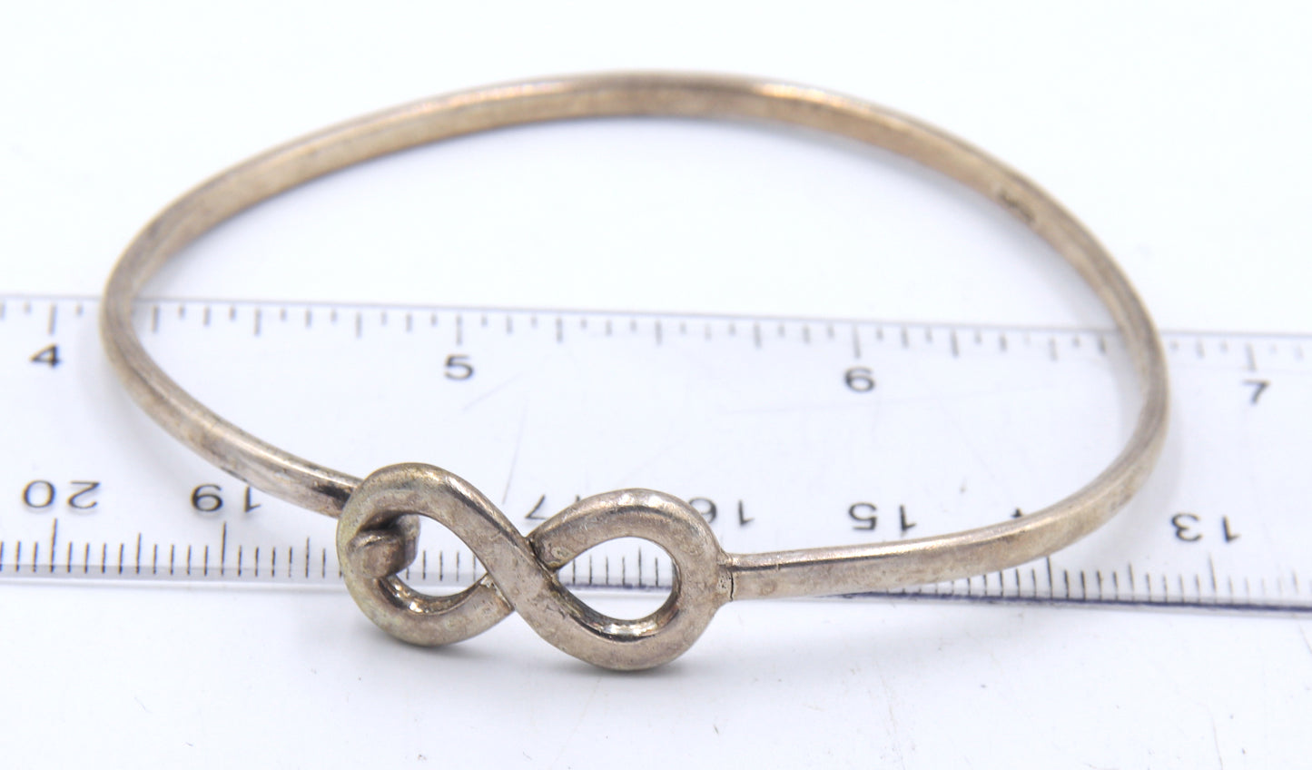 Group lot of vintage 925 sterling silver bangles